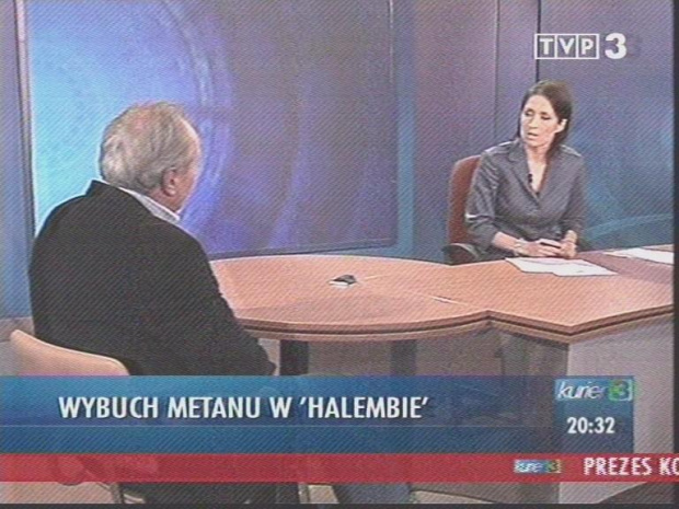 Tragedia w KWK Halemba w oczach telewizji.
www.TVPmaniak.tv.pl