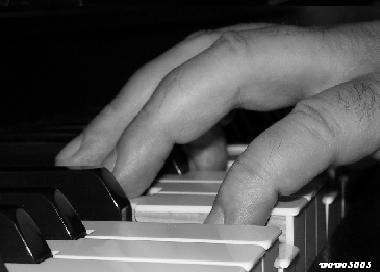 playing piano