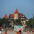 Słynny hotel w Łebie - Neptun/zamek na plaży