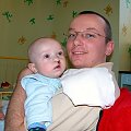 Igor w wieku 6 miesięcy - styczen 2006