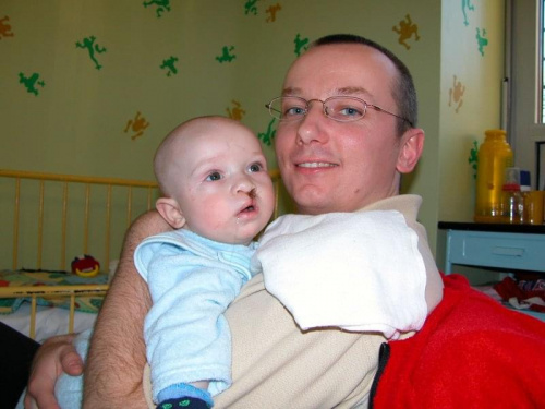 Igor w wieku 6 miesięcy - styczen 2006