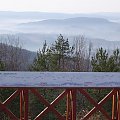 panorama z gór Słonnych #góry #jesień #Słonne #Bieszczady