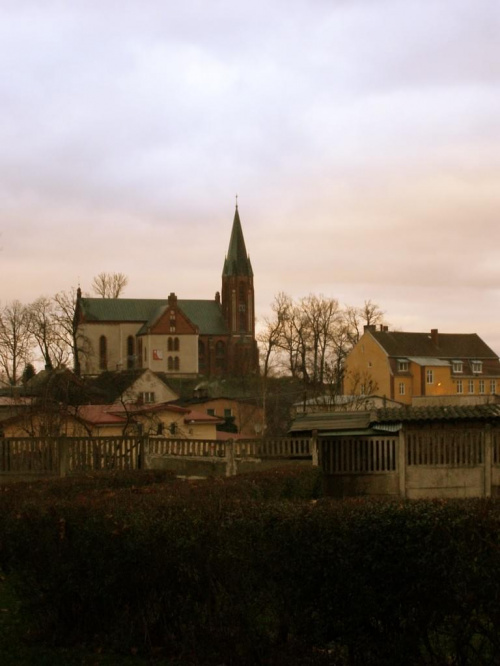 Główczyce. Panorama wsi.