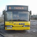 Autobus Neoplan, boczny 20 pętla Tamka 11.12.2006 #tomaszów #neoplan #mzk