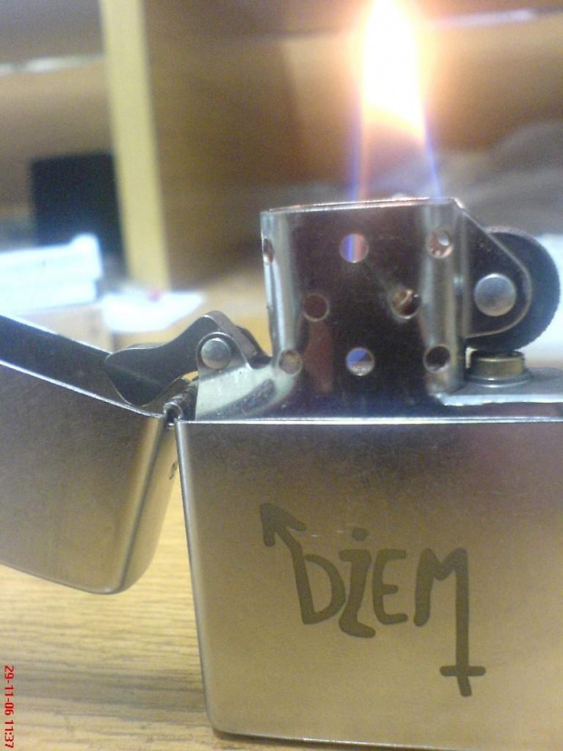 Moja najnowsza #zippo #dżem