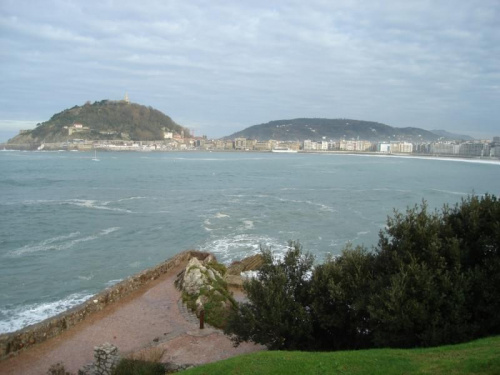 Donostia / San Sebastián - przepiękna stolica Baskonii, oddalona od Francji zaledwie 15km. Ale bym chciał tam mieszkać !