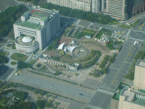 Widoczek z Taipei 101