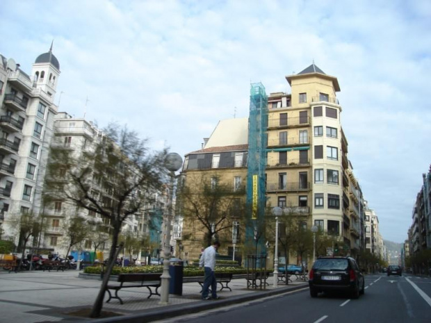 Donostia / San Sebastián - przepiękna stolica Baskonii, oddalona od Francji zaledwie 15km. Ale bym chciał tam mieszkać !