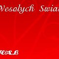 Wesołych świąt - kateczka zmajstrowana przezemnie