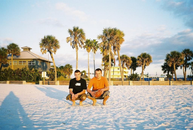 Clearwater Beach Florida Nov. 26, 2006 #Florida #Plaza #Football #Urlop