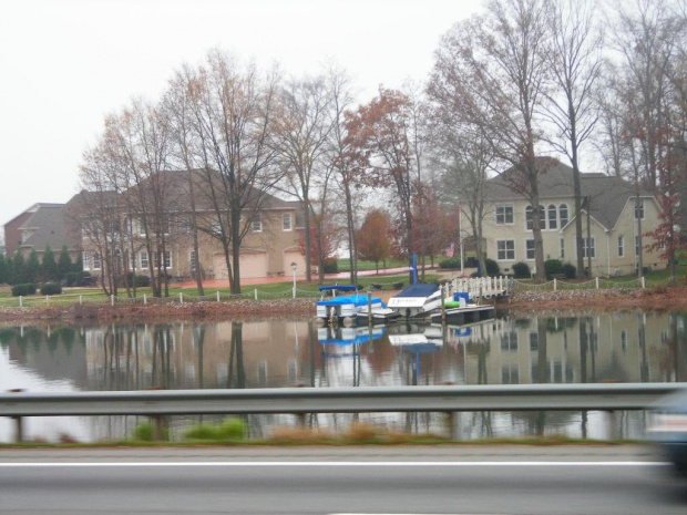 Domy nad Lake Norman, koło Charlotte, NC