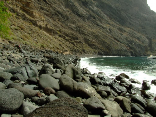 Masca - wąwóz - tam gdzie skały stykają sie z oceanem #Teneryfa