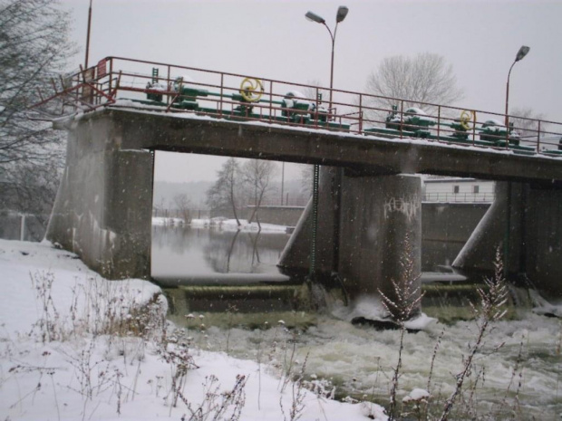 Niebieskie Źródła sceneria zimowa #tomaszów