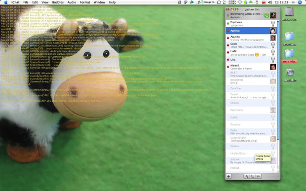 Zrzut ekranu.... z dzisiaj :D (24.11.2005)