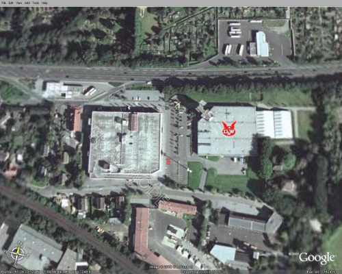 spocik w Bochum-zdjęcie satelitarne :-)