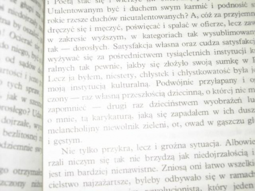 oto fragent Ferdydurke ,,, koszmar