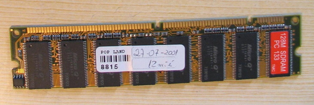 128 MB SDRAM DIMM PC133