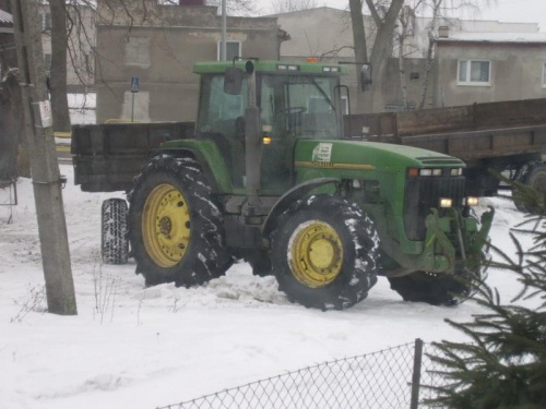 John Deere nalezacy do RSP zimowa pora #ciągnik #JohnDeere