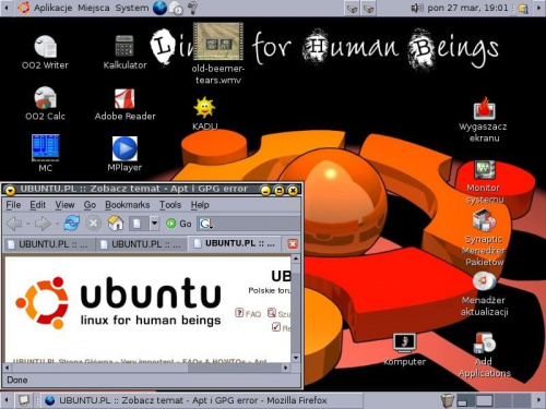 Ubuntu 5.10 BB