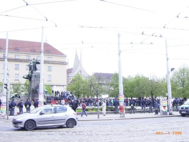 1 maja-demonstracja ludności pochodzenia żydowskiego