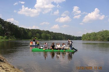 Bug, Serpelice, Podlaski Przełom Bugu, spływ tratwami. #Bug #PrzełomBugu #spływ #tratwa #Podlasie