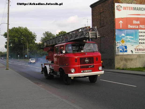 SD 30 (Autodrabina) IFA W 50 L 4X2 na wyposażeniu JRG PSP Wieluń----------fot-DELUXE