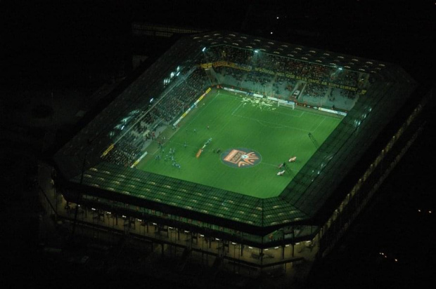 Stadion Korony (foto2) z lotu ptaka. #KoronaKielceKolporterStadion