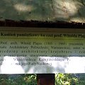 Kamień Witolda Plapisa, Kampinoski Park Narodowy #WitoldPlapis #KampinoskiParkNarodowy