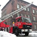 SD-50 Iveco Magirus należący do JRG Bytom "przyłapany" na usuwaniu zagrożenia miejscowego.
Foto: swendi
