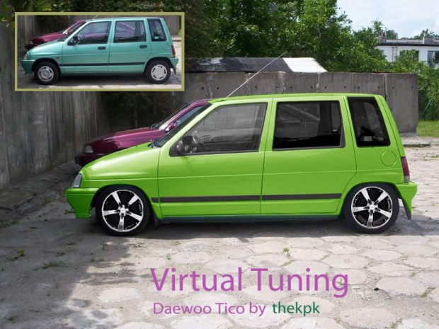Daewoo Tico Virtual Tuning #VirtualTuning #DaewooTico