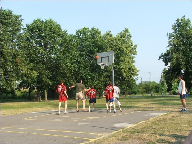Koszykówka - 28.06.2006 #koszykówka #kosz #Puławy #WólkaProfecka #spartakiada #Azoty #turniej