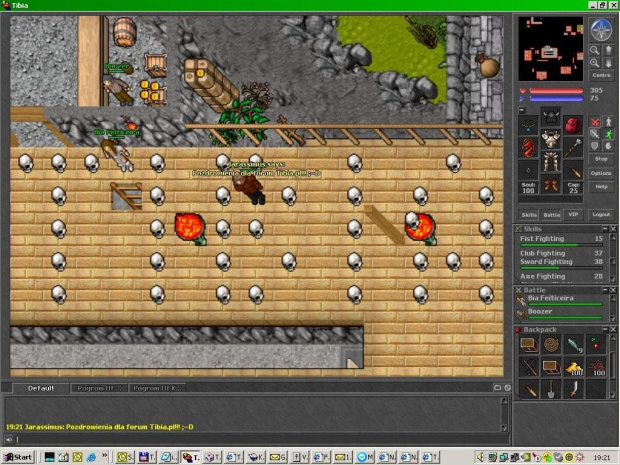 Co by tu można zrobić z nazbieranymi czaszkami? ;-) #Tibia